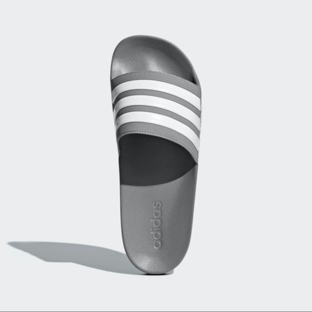 New adidas Adilette Shower Slides Men's Gray​ - Picture 3 of 9